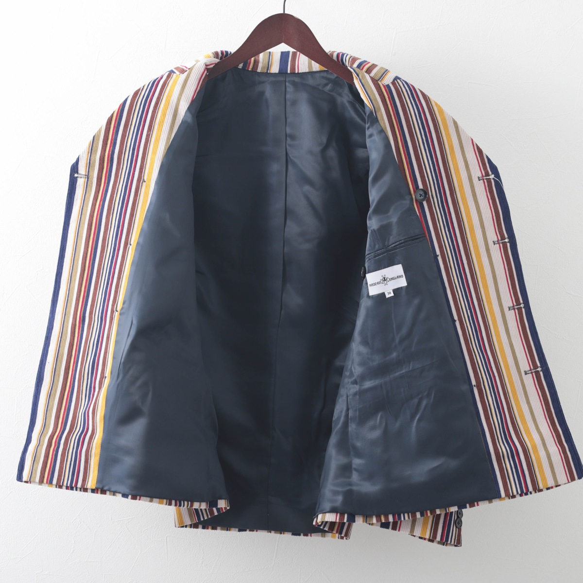 Madcap England ストライプ ジャケット　モッズ マッドキャップ Madcap,メンズ Madcap マッドキャップ MEN'S