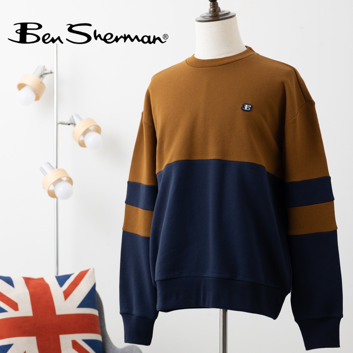 Ben Sherman �������å� �ȥ졼�ʡ� ���ݡ��ĥ��� ���롼�ͥå� �٥󥷥㡼�ޥ�