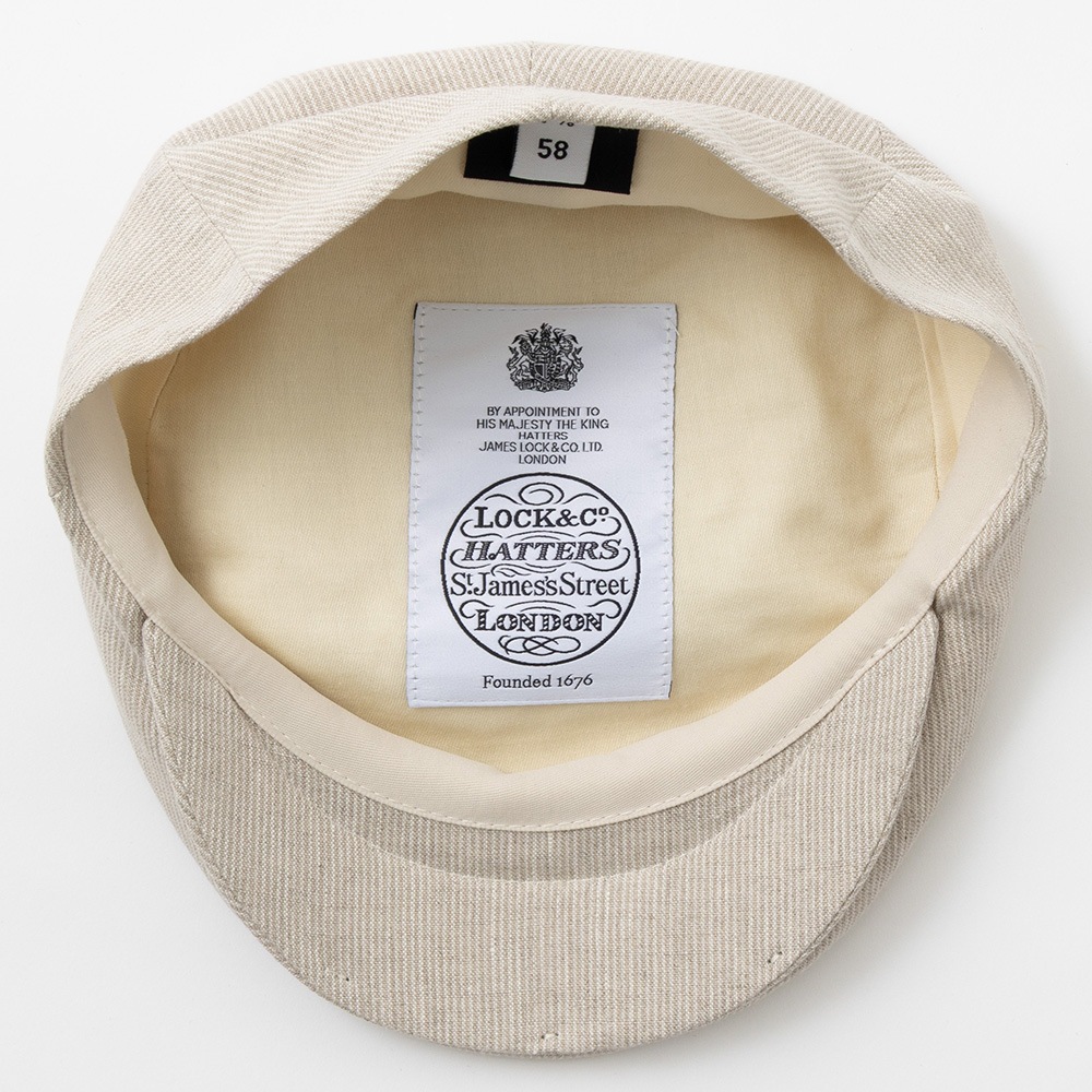 James Lock �������ॹ���å� �ϥ���� GILL ���� ��ͥ� BEIGE STRIPE �١����� ���ȥ饤��