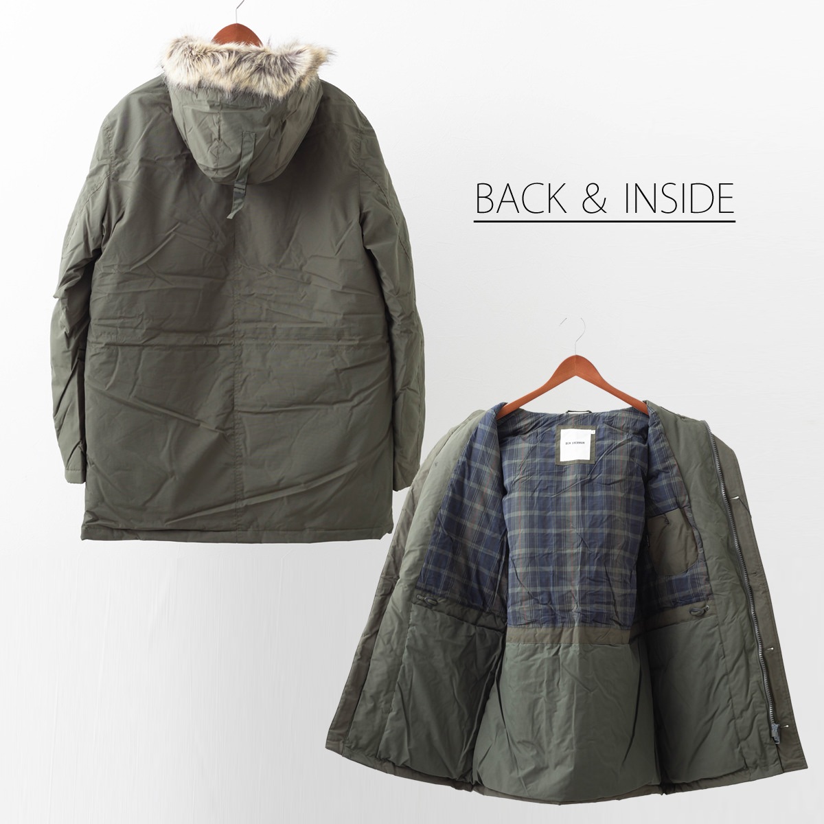 Ben Sherman �٥󥷥㡼�ޥ� ��å������� ����ƥåɥ������ƥ��å��ѡ��� �ե��쥹�ȥʥ���