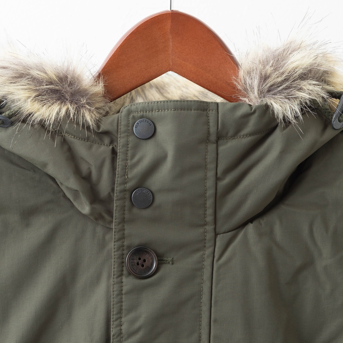 Ben Sherman �٥󥷥㡼�ޥ� ��å������� ����ƥåɥ������ƥ��å��ѡ��� �ե��쥹�ȥʥ���