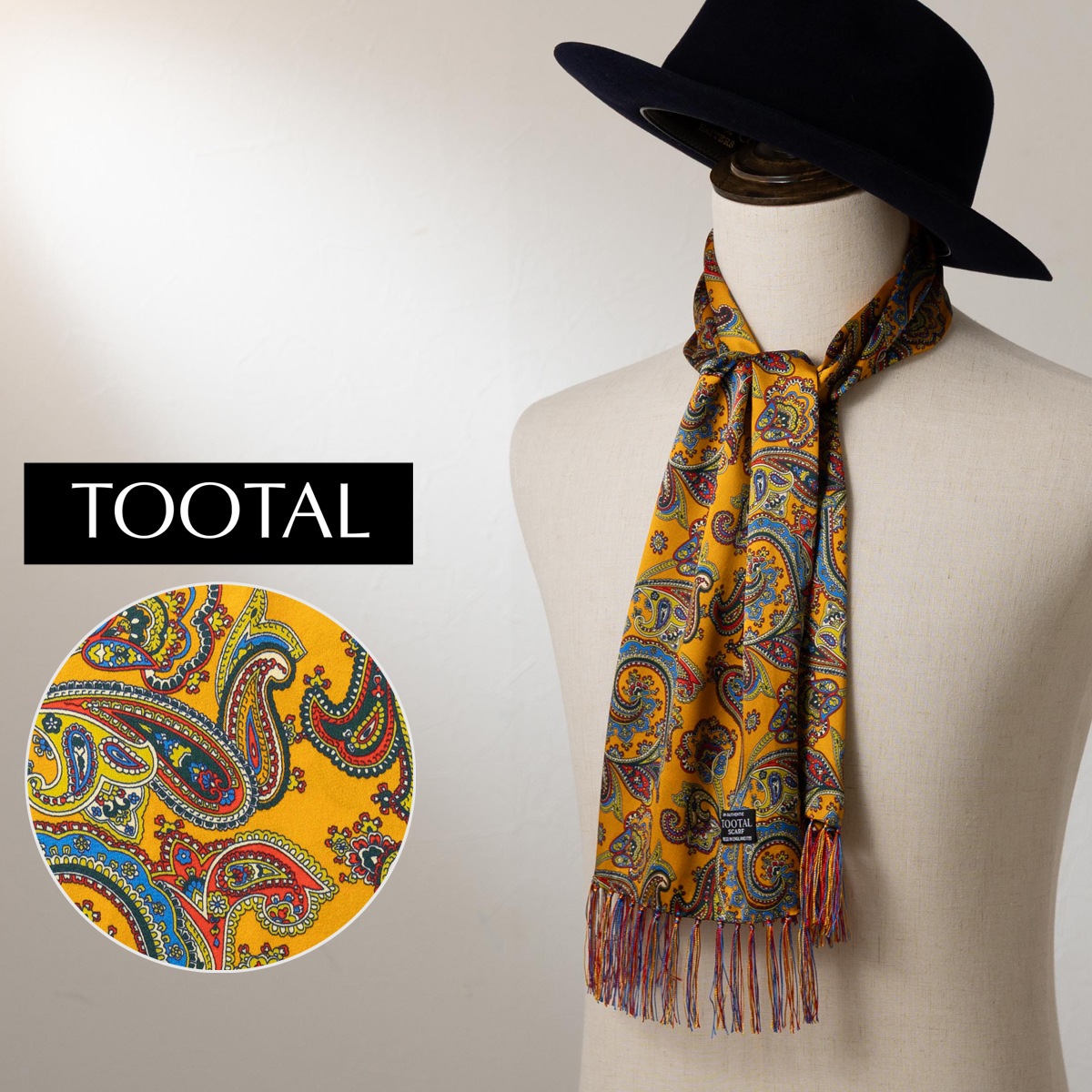 Tootal Vintage ��˥��å��� �ԥ奢 ���륯 �������� ���ȡ��� �Х��������å� �������� �ڥ����꡼ �ȥ������� ������ơ���