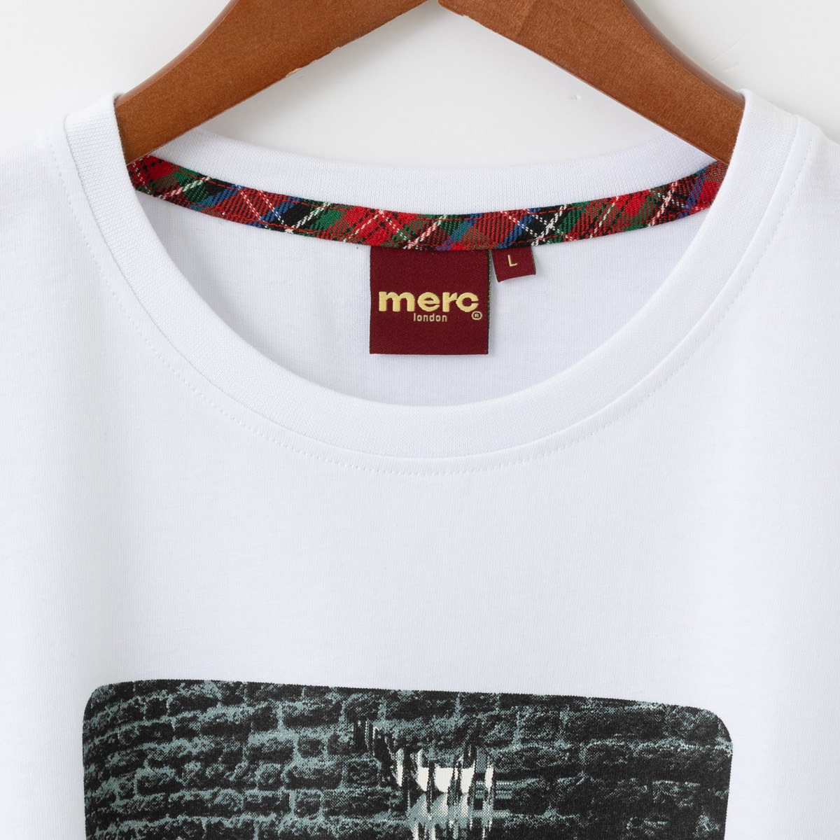 ��륯����ɥ� T����� ����ե��å� �ץ��� Ⱦµ Merc London �֥�å� �ۥ磻�� ��˥��å���