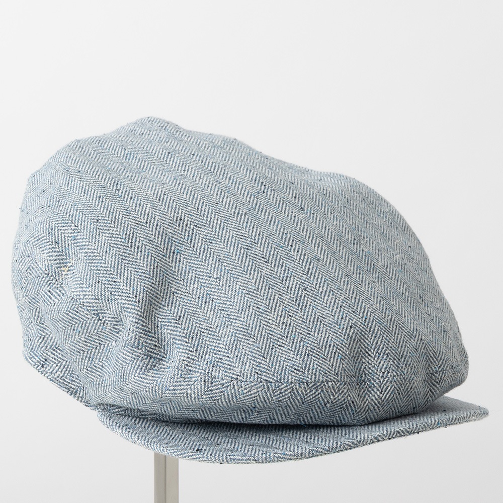 James Lock �������ॹ���å� �ϥ���� TURNBERRY ������٥꡼ ���륯 BLUE HERRINGBONE �֥롼 �إ��ܡ���