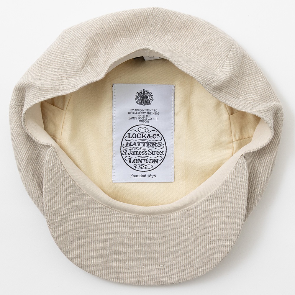 James Lock �������ॹ���å� �ϥ���� TURNBERRY ������٥꡼ ��ͥ� BEIGE STRIPE �١����� ���ȥ饤��