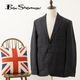 Ben Sherman �٥󥷥㡼�ޥ� �֥쥶�� �����å��� �ơ��顼�ɥ��㥱�å� �������ͥ��ӡ� �쥮��顼�ե��å�