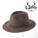 Laird Hatters �쥢���ɥϥå��� Hunter Fedora �ϥ󥿡��ե��ɥ�ϥå� ��� ������ �ե���ȥϥå� �֥饦��
