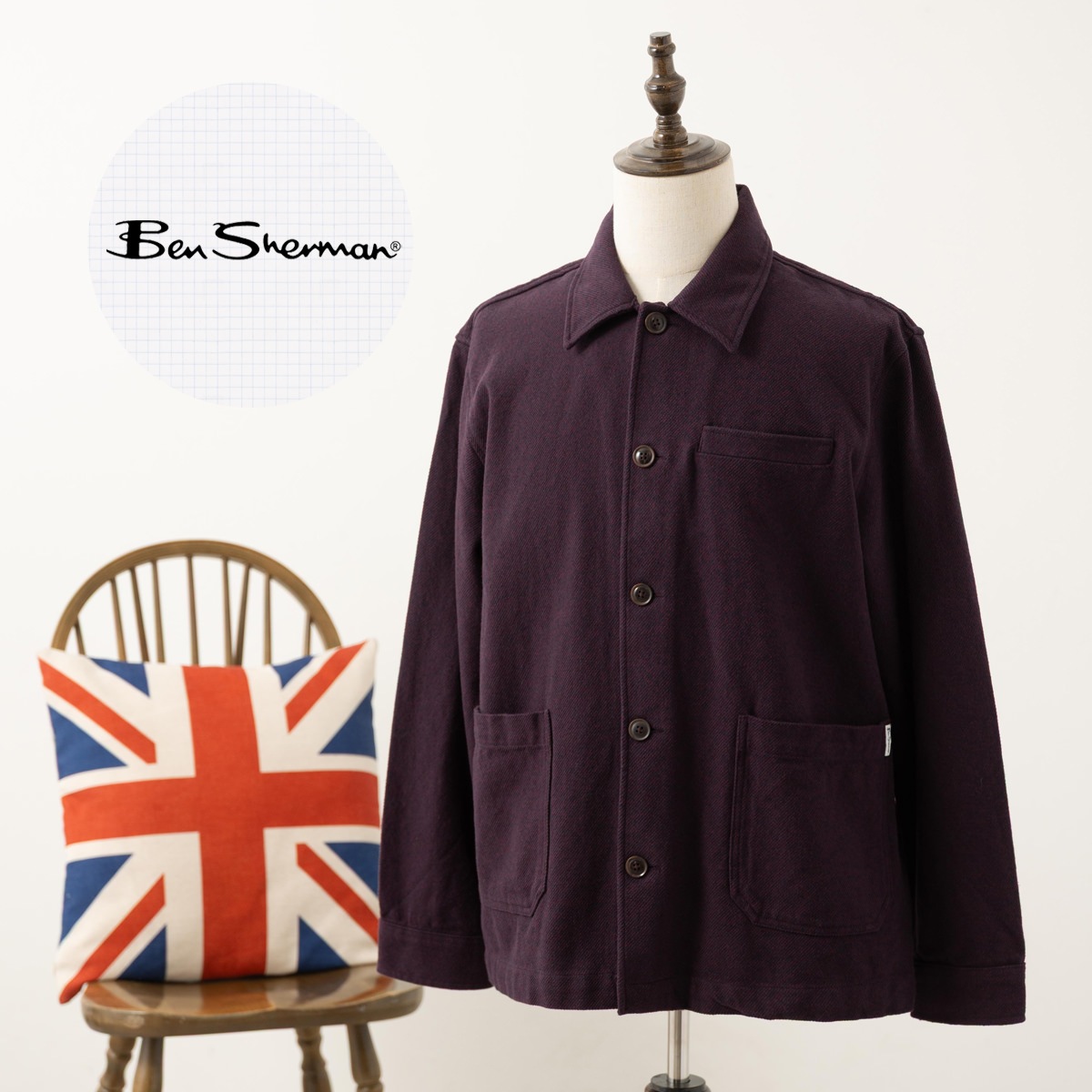 Ben Sherman �٥󥷥㡼�ޥ� ����������祢���㥱�å� ������㥱�å� �������磻��