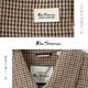 Ben Sherman �٥󥷥㡼�ޥ� �����å����㥱�å� ������㥱�å� �饤�ȥ֥饦�� �ϥ���ɥȥ�����