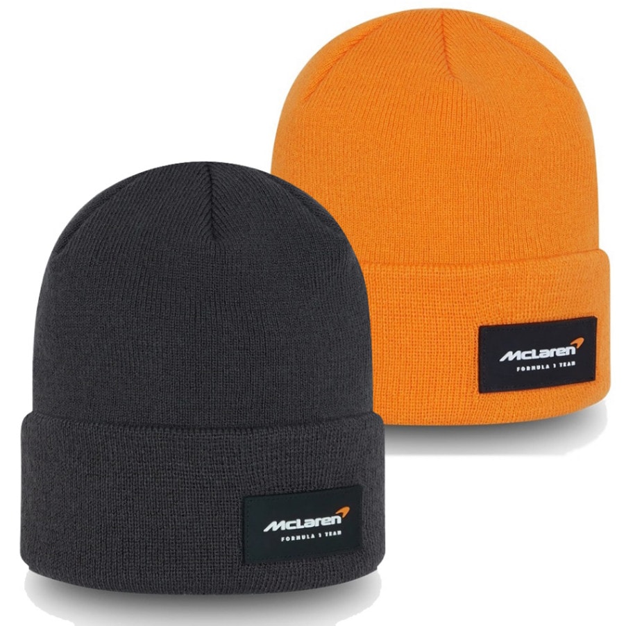 マクラーレン F1 チーム New Era エッセンシャル カフ ビーニー