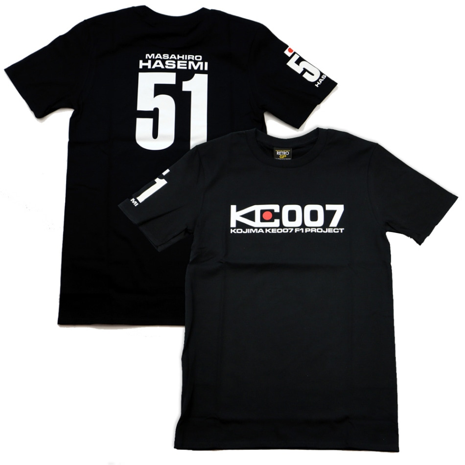 コジマ KE007 F1 プロジェクト チーム Tシャツ 長谷見昌弘 No51