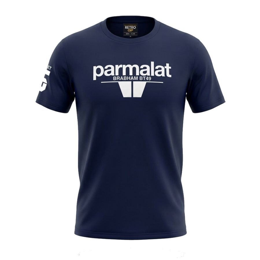 Parmalat Brabham BT49 ネルソン ピケ Tシャツ