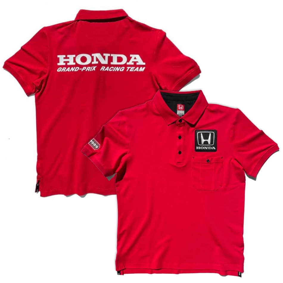 US限定 ホンダ HONDA ヴィンテージ 1989 Grand Prix Racing ポロシャツ