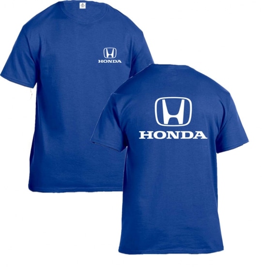 US限定 HONDA クラシックロゴ Tシャツ ブルー