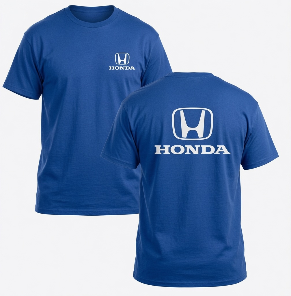 US限定 HONDA クラシックロゴ Tシャツ ブルー