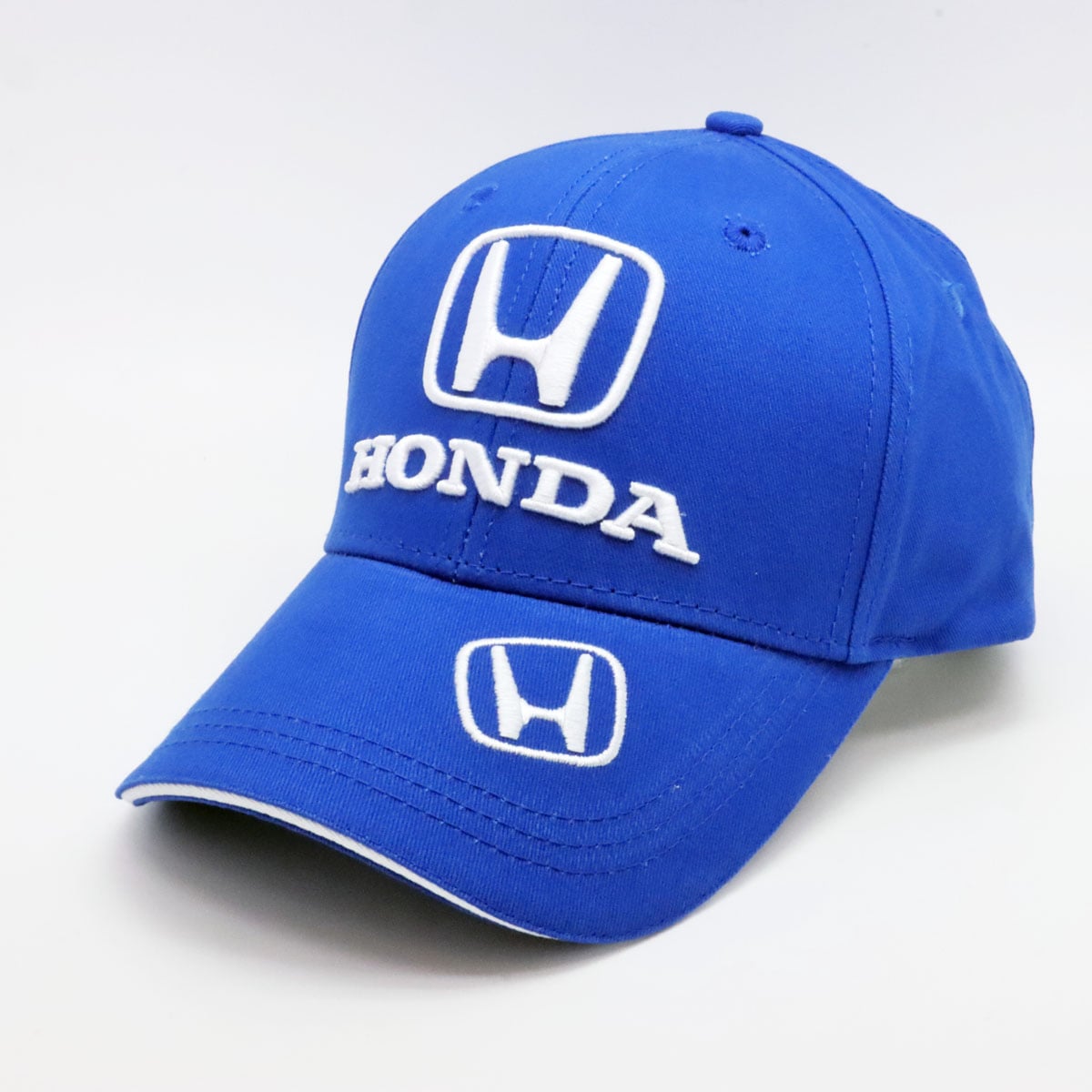 US限定 HONDA ホンダ クラシック ロゴ ベースボール キャップ ブルー