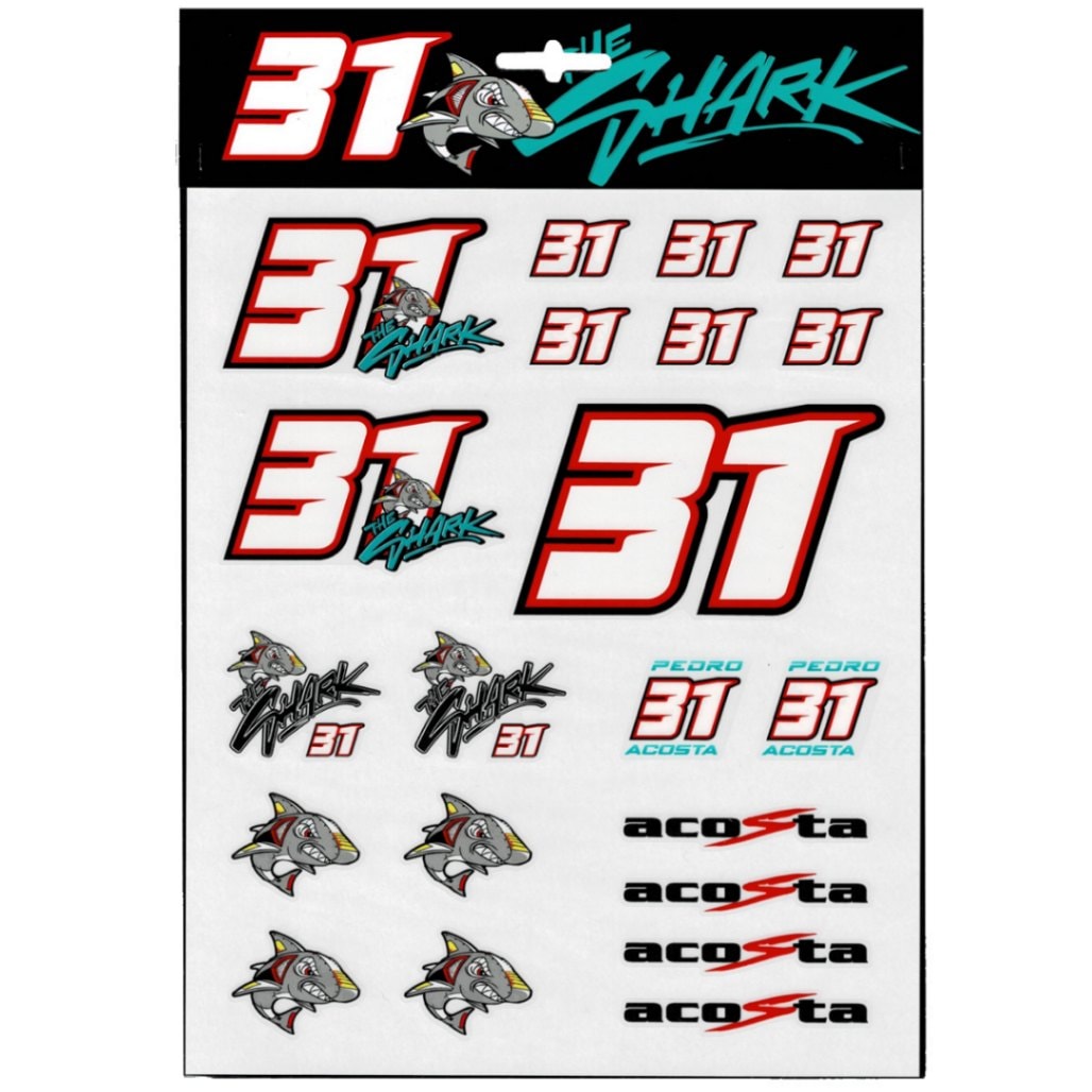 2024 ペドロ アコスタ #31 ステッカー セット