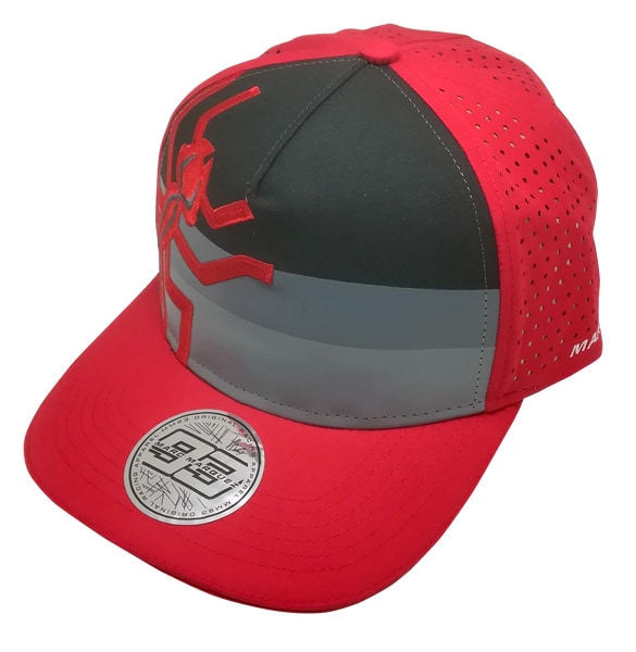 マルク マルケス MM93 アンツ ミッドバイザー トラッカー キャップ レッド