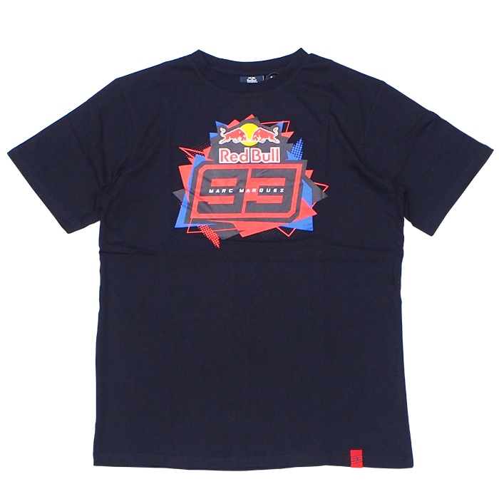 レッドブル & マルク マルケス コラボ Tシャツ ネイビー