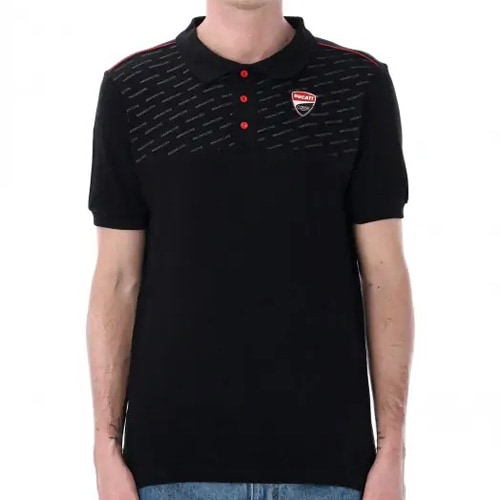 ドゥカティ コルセ DUCATI テクニカル インサート マイクロ ロゴ ポロシャツ