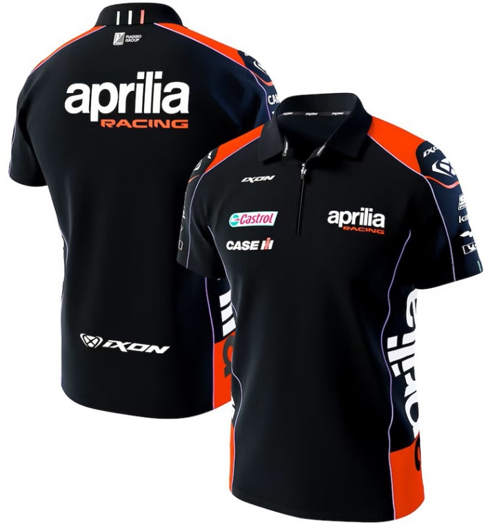 2023 アプリリア Aprilia レーシング チーム オフィシャル レプリカ ポロシャツ