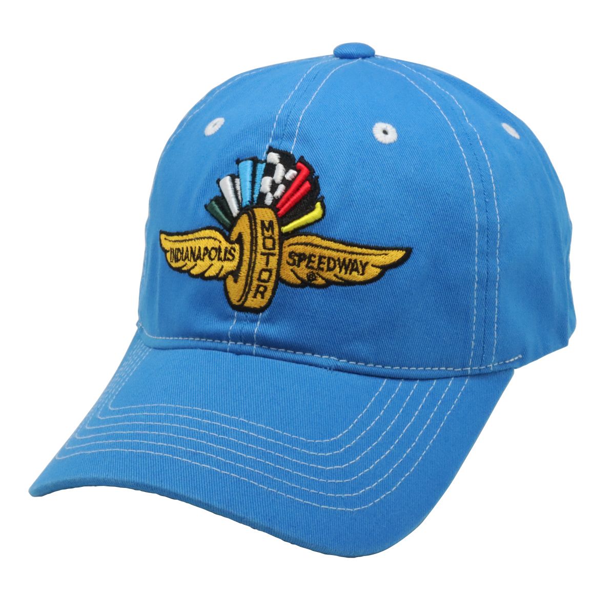 インディカー インディ ウィング ロゴ ベースボール キャップ ブルー