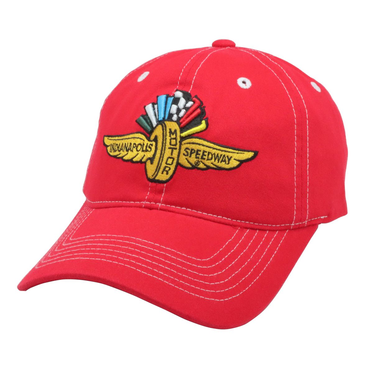 インディカー インディ ウィング ロゴ ベースボール キャップ レッド