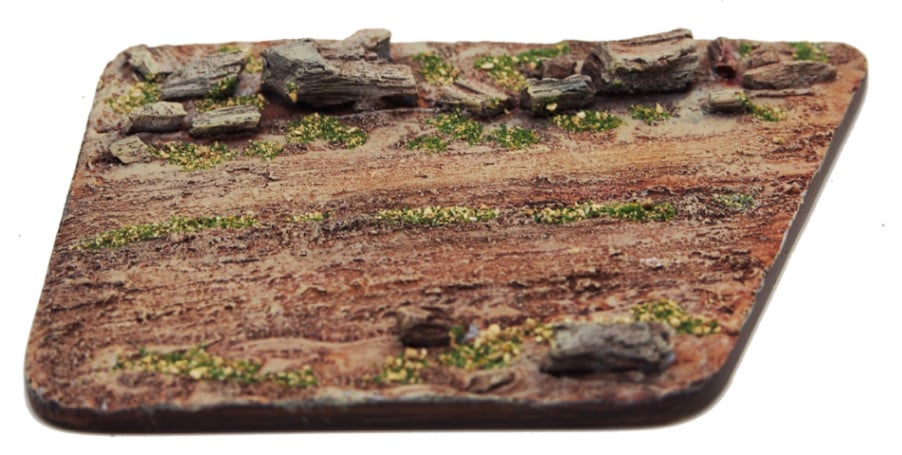 リアルプロダクト 1/43スケール ジオラマ D28 Piste Desert track