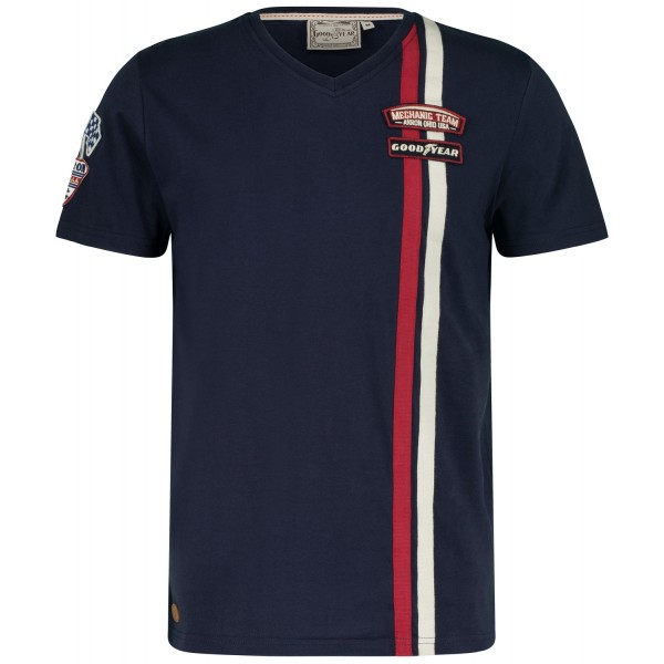 グッドイヤー GOODYEAR Tシャツ ユタブルー