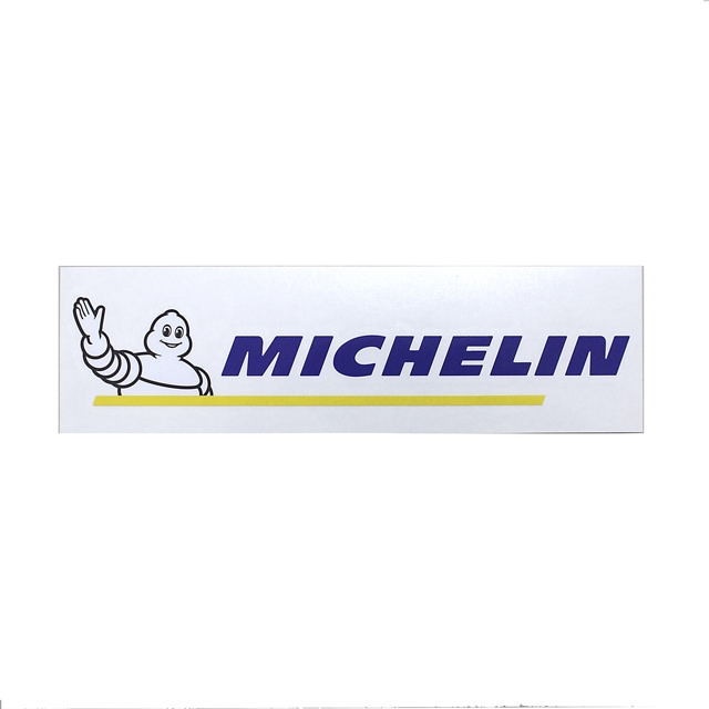 MICHELIN ミシュラン ロゴ ステッカー (透明/大)