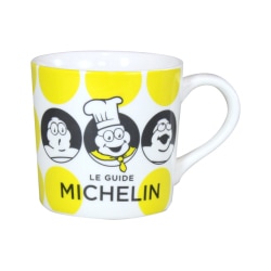 MICHELIN ミシュラン オフィシャル ドット柄 マグカップ イエロー