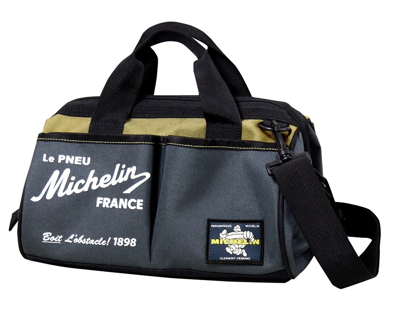 MICHELIN ミシュラン ツールバッグ グレー ブラウン