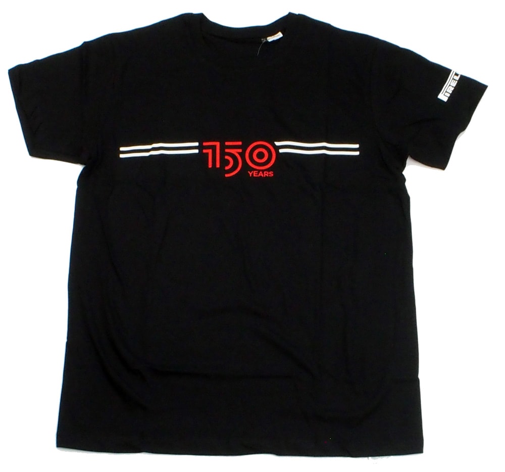 ピレリ Pirelli 150周年記念 Tシャツ ブラック