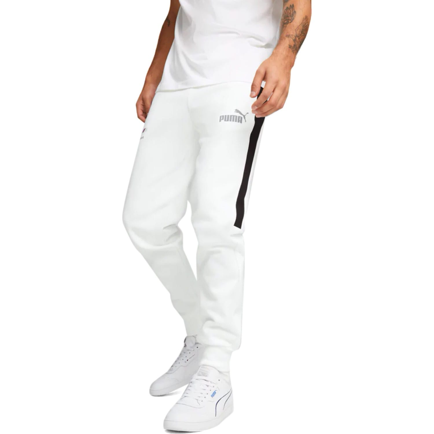 PUMA BMW MT7 トラック パンツ ホワイト