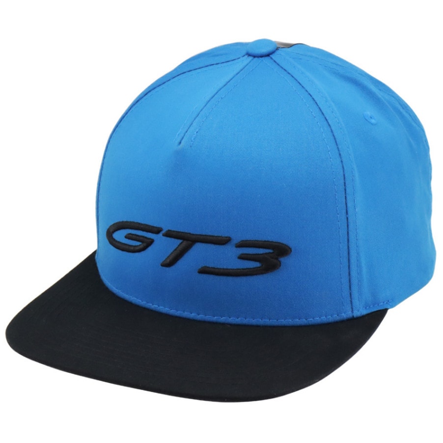ポルシェ 911 GT3 コレクション フラット キャップ ブルー ブラックライン