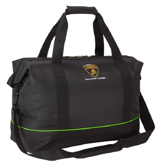 canino lamborghiniビジネス用 黒 ナイロンバッグ 数量限定】 canino 大勧め ナイロンバッグ バッグ lamborghini