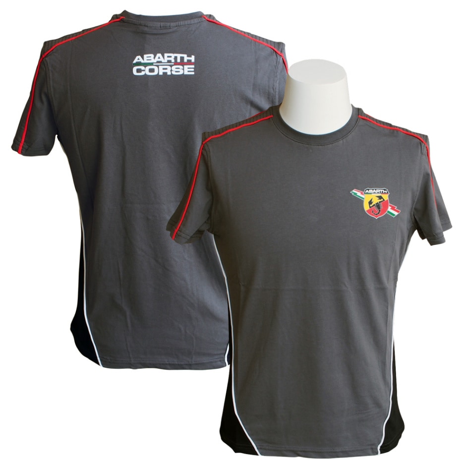 アバルト ABARTH CORSE Tシャツ グレー