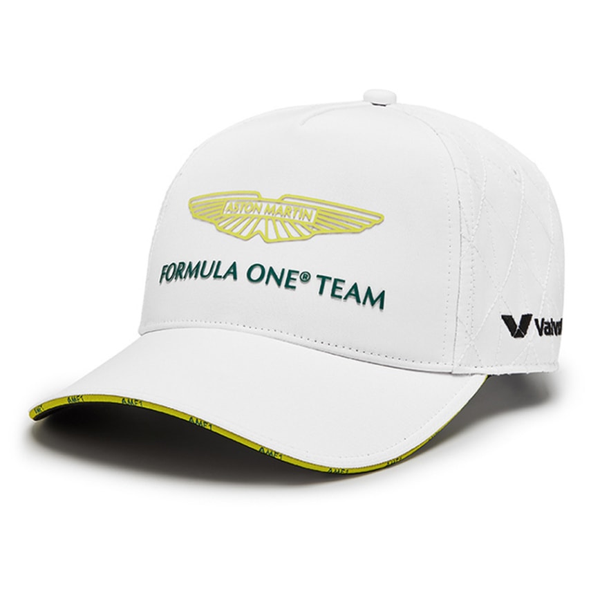 2024 アストンマーティン アラムコ F1 チーム ベースボール キャップ ホワイト