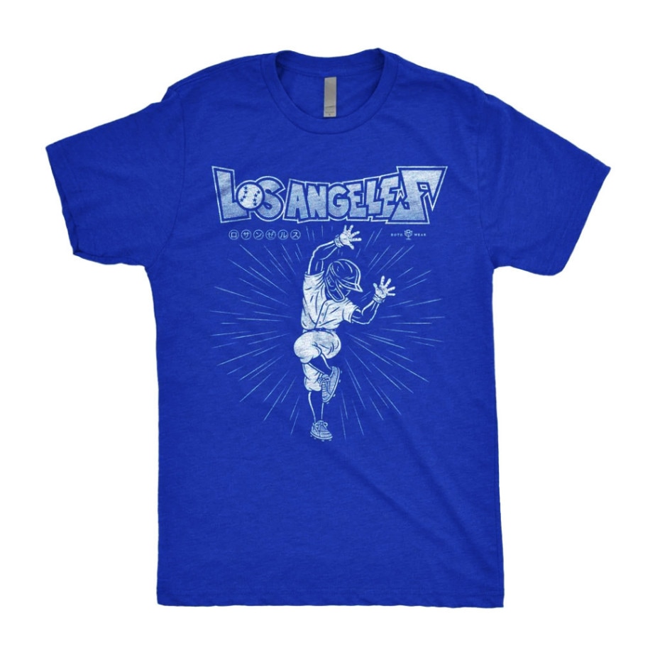 【ドジャース70年ぶり開幕８連勝「祝」】MLB 大谷 翔平 Hip Lock Tシャツ