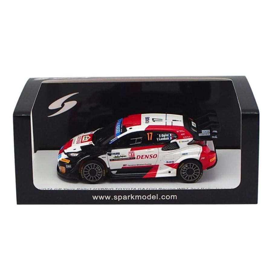 スパーク 2022年ラリージャパン仕様1/43 トヨタ GRヤリス ラリー1 スパーク 1/43 トヨタ GR ヤリス ラリー1 GAZOOレーシング WRT