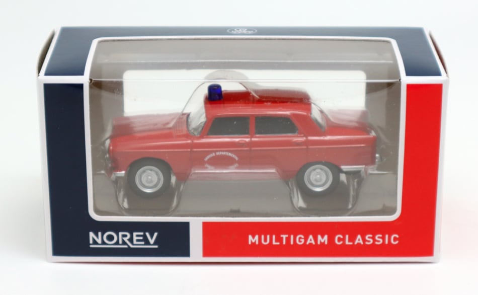 NOREV MULTIGAM CLASSIC 1/64 プジョー 404 Pompiers