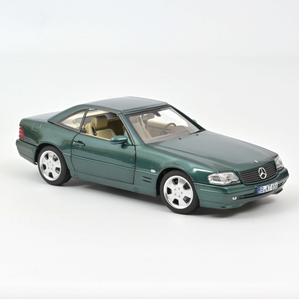ノレブ 1/18 メルセデス ベンツ SL 500 1999年 メタリック グリーン