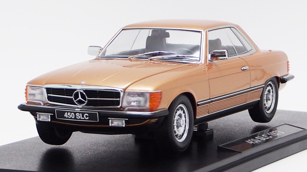 KKスケール 1/18 メルセデス450 SLC 1973 ゴールドメタリック