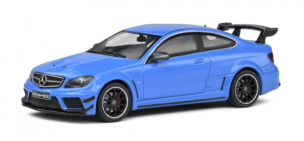ソリド 1/43 メルセデス ベンツ C63 AMG ブラック シリーズ ブルー