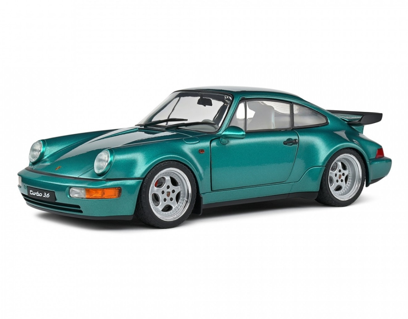 ソリド 1/18 ポルシェ Porsche 964 ターボ グリーン