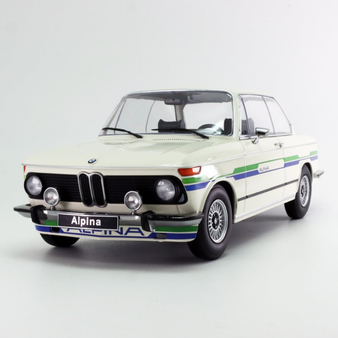 KKスケール 1/18 BMW 2002 Alpina 1974年 ホワイト
