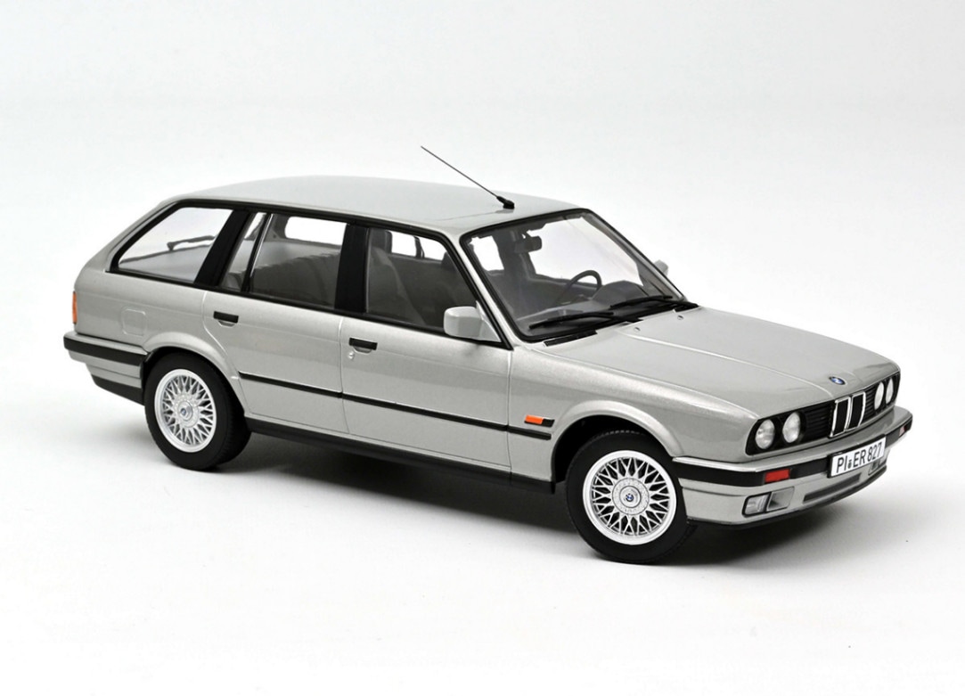 ノレブ 1/18 BMW 325i ツーリング 1991年 シルバー