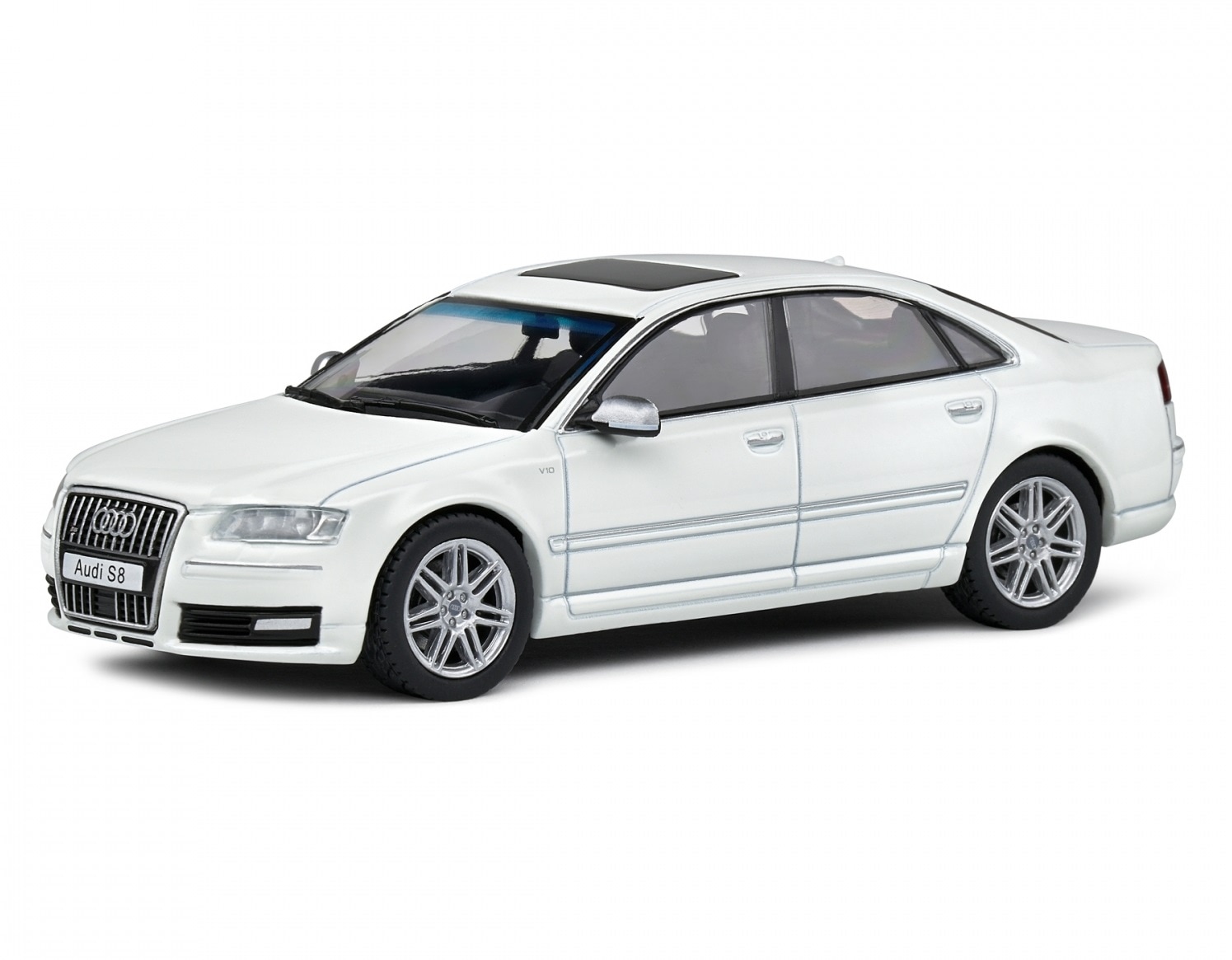 ソリド 1/43 アウディ Audi S8 (D3)  ホワイト