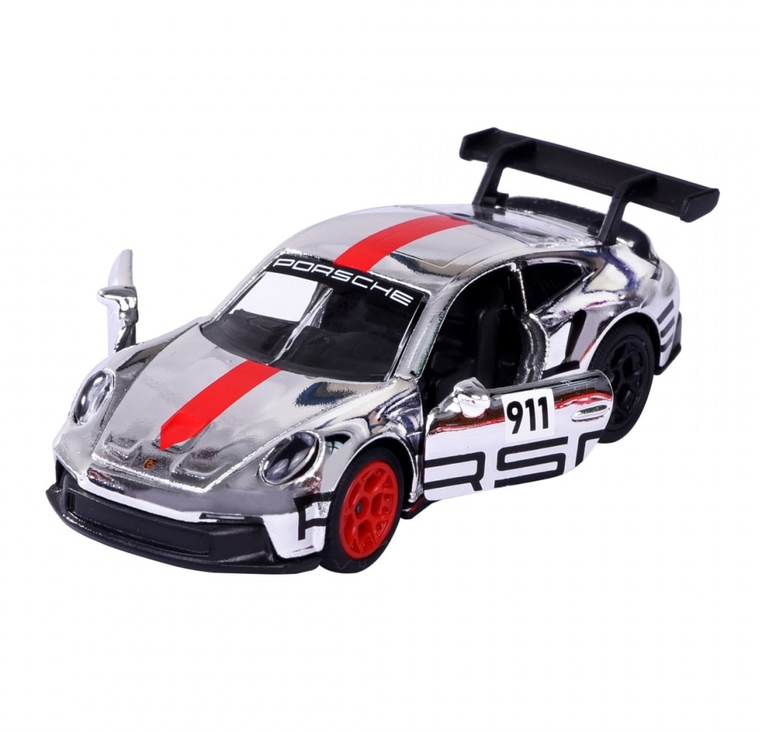 マジョレット 1/64 ポルシェ モータースポーツ デラックス Porsche 911 GT3 Cup シルバー ボックス付