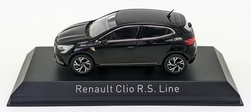ノレブ 1/43 ルノー クリオ (ルーテシア) R.S.Line 2019 ブラック